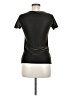 white moon Black Short Sleeve Top Size M - photo 2