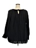 Terra & Sky Black Long Sleeve Blouse Size 4X - photo 2