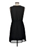 Everly 100% Polyester Solid Black Casual Dress Size M - photo 2