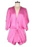 On The Road... Solid Pink Romper Size S - photo 1
