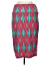 Lularoe Argyle Red Casual Skirt Size M - photo 2