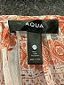 Aqua 100% Polyester Orange Long Sleeve Blouse Size XS - photo 7