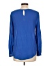 Elodie 100% Rayon Blue Long Sleeve Blouse Size L - photo 2