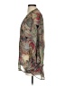 Haute Society 100% Polyester Paisley Gray Kimono Size XS - photo 5