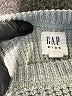 Gap Kids 100% Cotton Solid Green Gray Pullover Sweater Size XS (kids) - photo 3