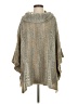 Splendid Gray Poncho Size XS - photo 1