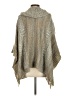 Splendid Gray Poncho Size XS - photo 2