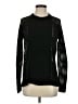 Lft Argyle Chevron-herringbone Black Pullover Sweater Size S - photo 1
