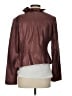 Boston Proper 100% Polyester Burgundy Blazer Size 2 - photo 2