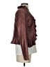 Boston Proper 100% Polyester Burgundy Blazer Size 2 - photo 4
