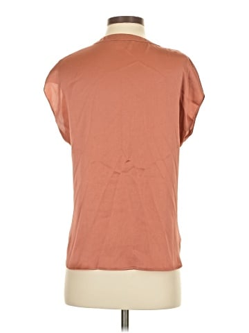 Label Short Sleeve Blouse (view 2)