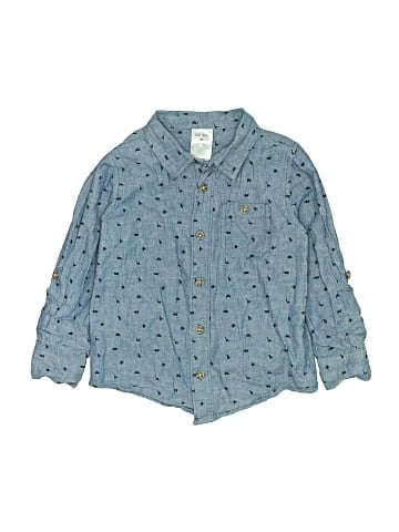 Okie Dokie Long Sleeve Button-Down Shirt (view 1)
