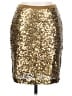 Broadway & Broome 100% Polyester Metallic Gold Formal Skirt Size 4 - photo 1
