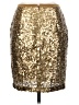 Broadway & Broome 100% Polyester Metallic Gold Formal Skirt Size 4 - photo 2