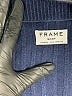 FRAME Blue Cardigan Size S - photo 3