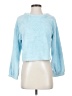 Unbranded 100% Polyester Blue Pullover Sweater Size S - photo 1