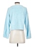Unbranded 100% Polyester Blue Pullover Sweater Size S - photo 2