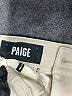 Paige 100% Polyurethane Solid Tan Ivory Khakis Size 27 waist - photo 4