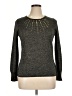 Ellen Tracy Metallic Gray Pullover Sweater Size XL - photo 1