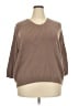 Kim Rogers 100% Cotton Brown Pullover Sweater Size 3X - photo 1