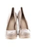 Anne Michelle Ivory Tan Heels Size 8 1/2 - photo 2