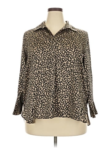M&S Collection 3/4 Sleeve Blouse (view 1)