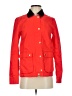 J.Crew Factory Store 100% Cotton Solid Red Jacket Size XXS - photo 1
