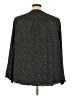 Torrid 100% Polyester Polka Dots Black Long Sleeve Blouse Size 5X Plus (5) - photo 2