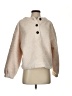Assorted Brands Ivory Faux Fur Jacket Size S - photo 1