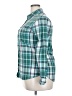 Mossimo Supply Co. Plaid Teal Long Sleeve Button-Down Shirt Size XXL - photo 5