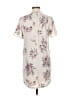 Leith 100% Polyester Floral Ivory Casual Dress Size M - photo 2
