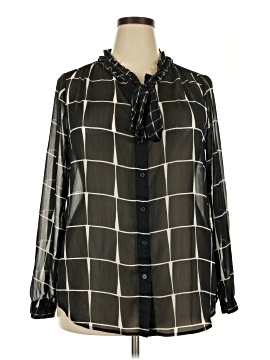 Who What Wear Long Sleeve Blouse