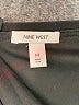 Nine West 100% Polyester Silver Formal Skirt Size M - photo 4
