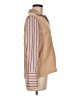 Fred David Tan Long Sleeve Blouse Size M - photo 4