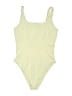 OQQ Yellow Bodysuit Size L - photo 1