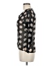 Vintage Havana 100% Polyester Polka Dots Black 3/4 Sleeve Blouse Size L - photo 5