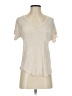 SELF E Ivory Short Sleeve T-Shirt Size XS - photo 1