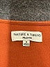 TeXTURE & THREAD Madewell 100% Cotton Orange Cardigan Size M - photo 7