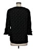 Max Studio Polka Dots Black 3/4 Sleeve Blouse Size M - photo 2