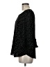 Max Studio Polka Dots Black 3/4 Sleeve Blouse Size M - photo 5