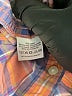 Janie and Jack 100% Cotton Plaid Orange Long Sleeve Button-Down Shirt Size 6-12 mo - photo 4
