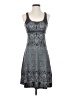 PrAna Graphic Gray Casual Dress Size XS - photo 1