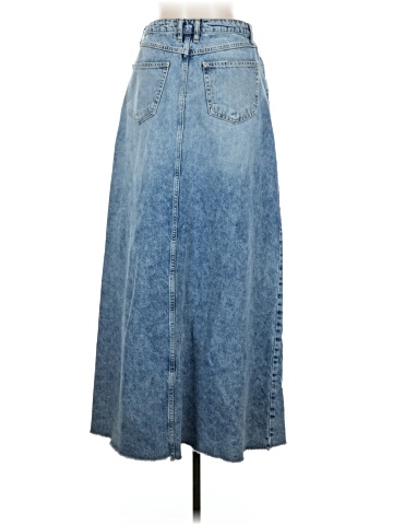 We the Free Denim Skirt (view 2)