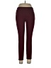 GINASY Solid Burgundy Active Pants Size L - photo 1