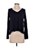 Lou & Grey Blue Long Sleeve Top Size S - photo 1