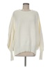 Double Zero Solid Ivory Pullover Sweater Size M - photo 1