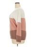 Evolution by Cyrus Color Block Ivory Pullover Sweater Size XXL - photo 5