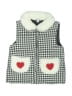 Kids Headquarters 100% Polyester Hearts White Vest Size 2T - photo 1