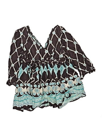 PaperDoll 3/4 Sleeve Blouse (view 2)