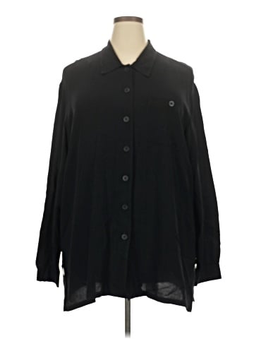 Elisabeth by Liz Claiborne Long Sleeve Blouse (view 1)